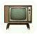 icona vecchio televisore